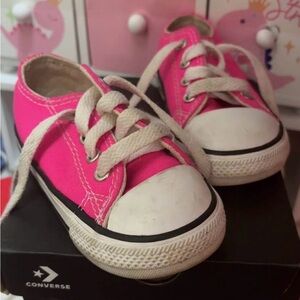 Converse Kids Pink Sneakers